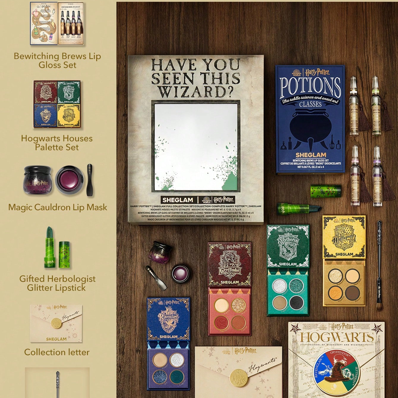 Harry Potter™ x SHEGLAM Full Collection Makeup Set for Fans