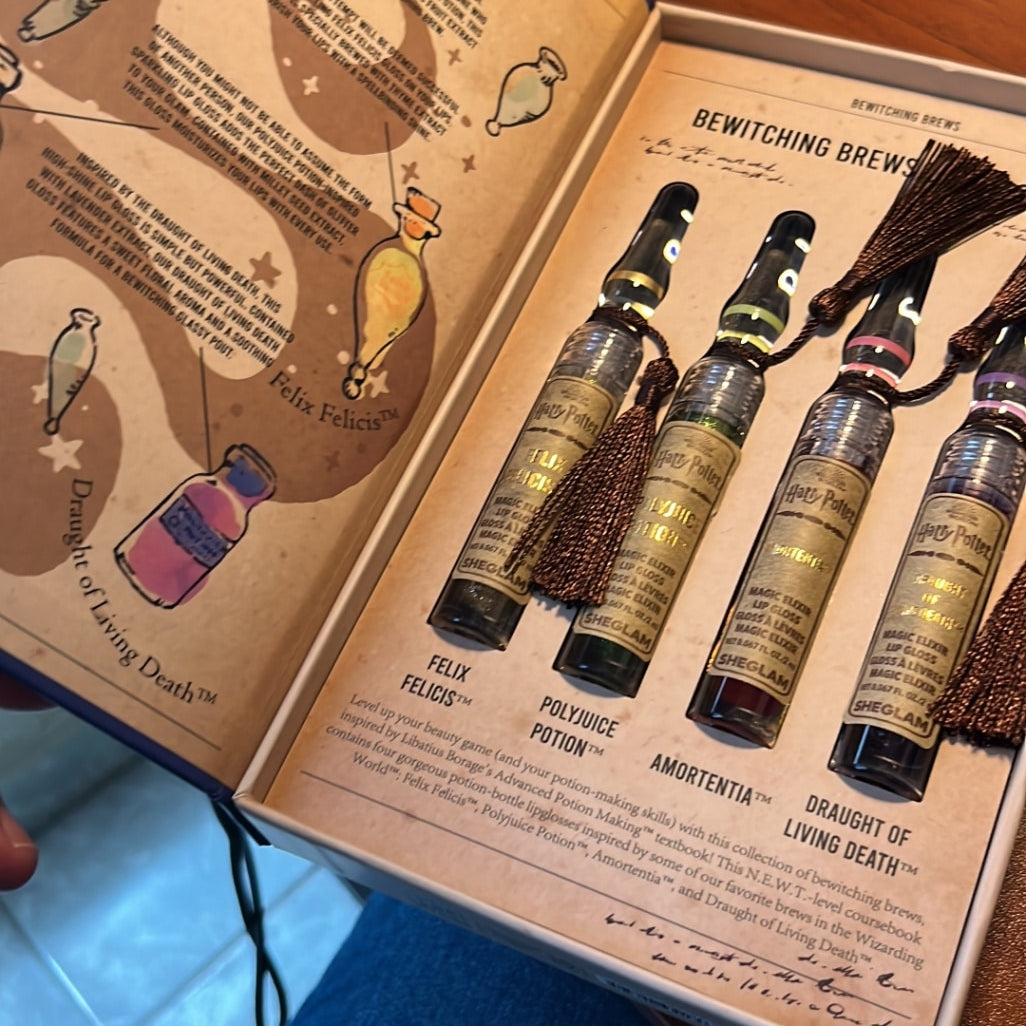 SHEGLAM Harry Potter™ Bewitching Brews Four-Potion Lip Gloss Set