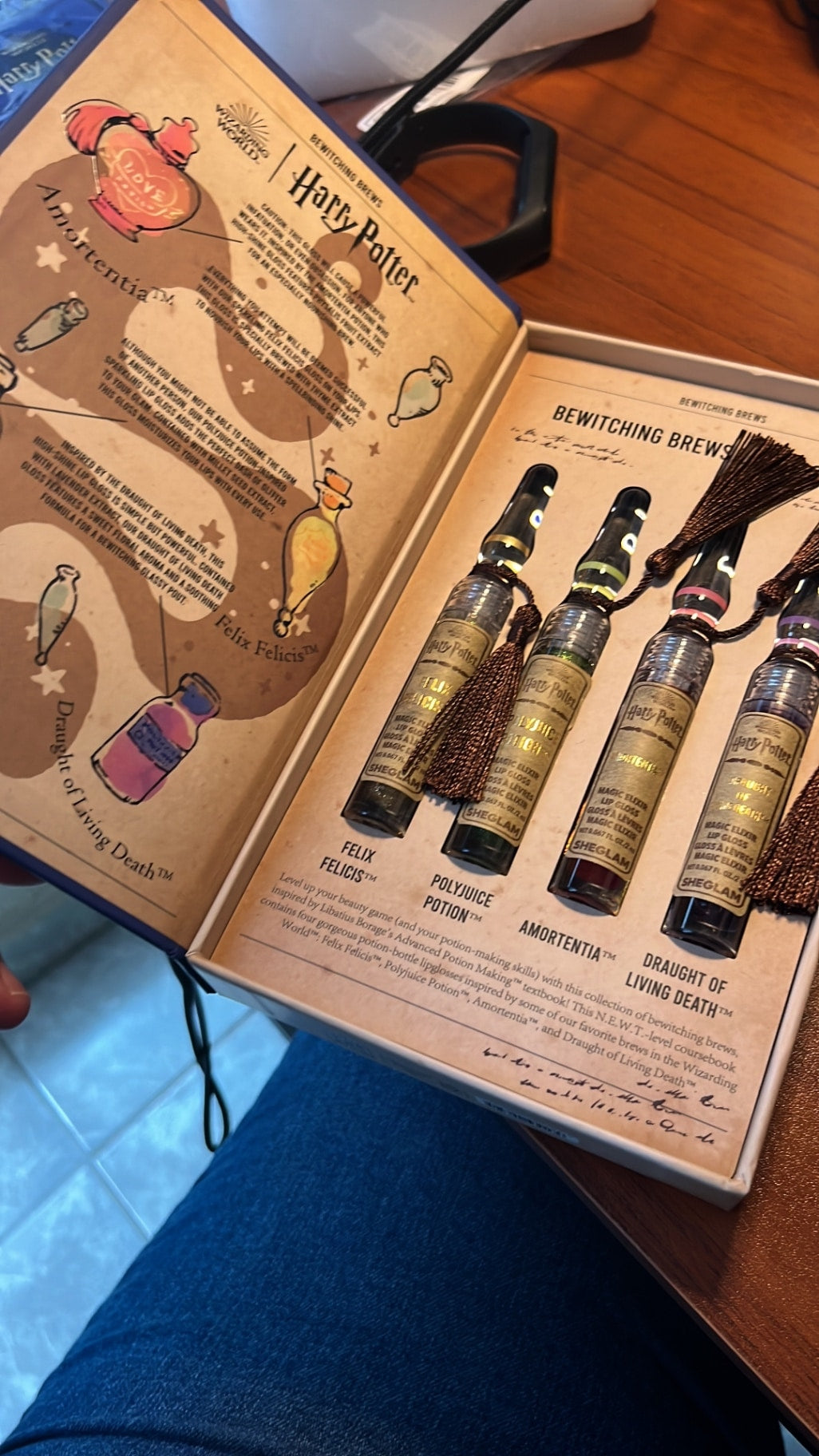 SHEGLAM Harry Potter™ Bewitching Brews Four-Potion Lip Gloss Set