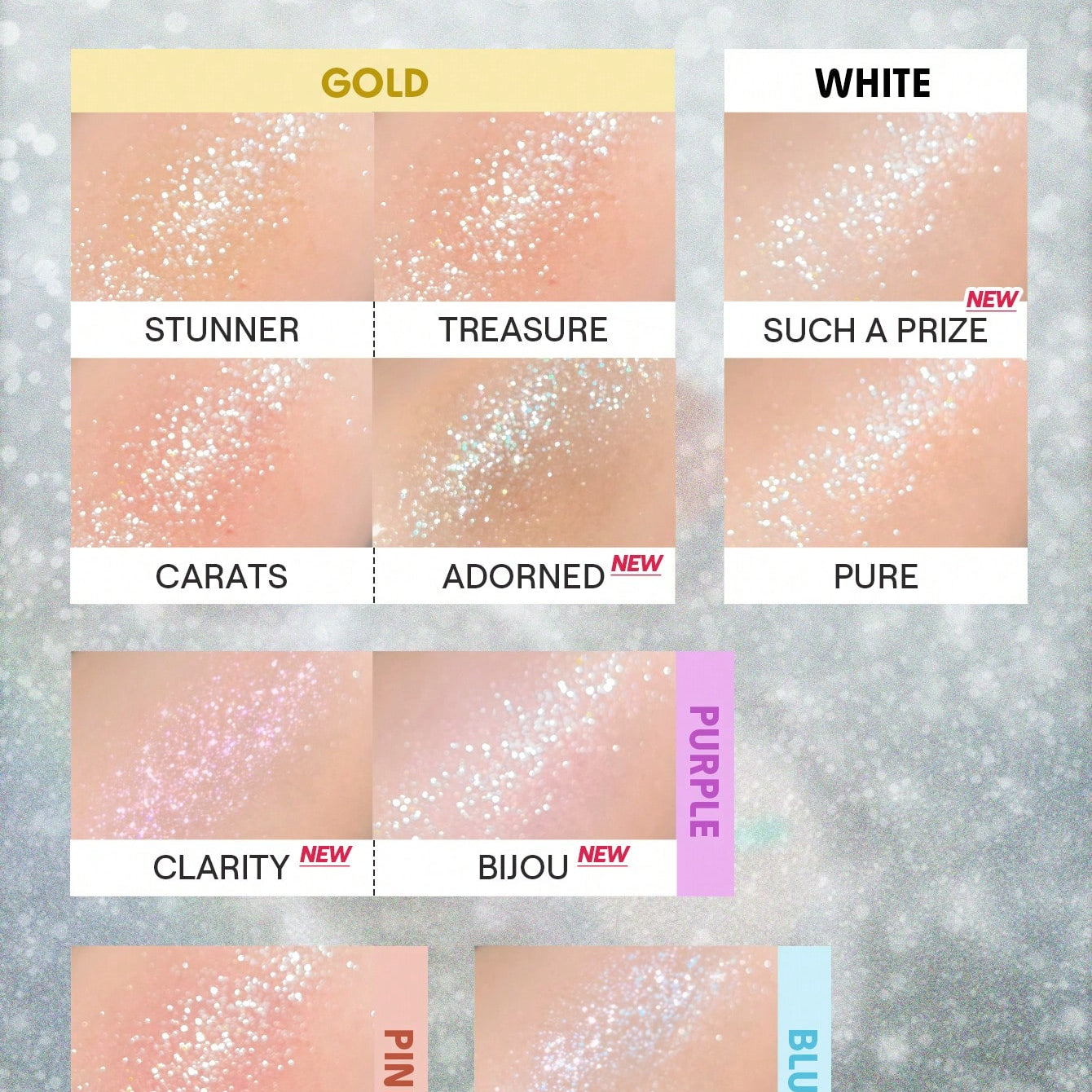 SHEGLAM Enigma Sparkly Eyeshadow Such A Prize Diamond Glitter