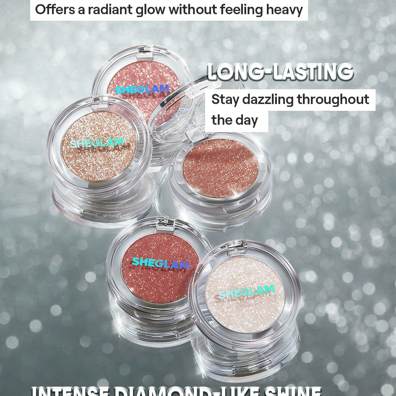 SHEGLAM Enigma Sparkly Eyeshadow Such A Prize Diamond Glitter