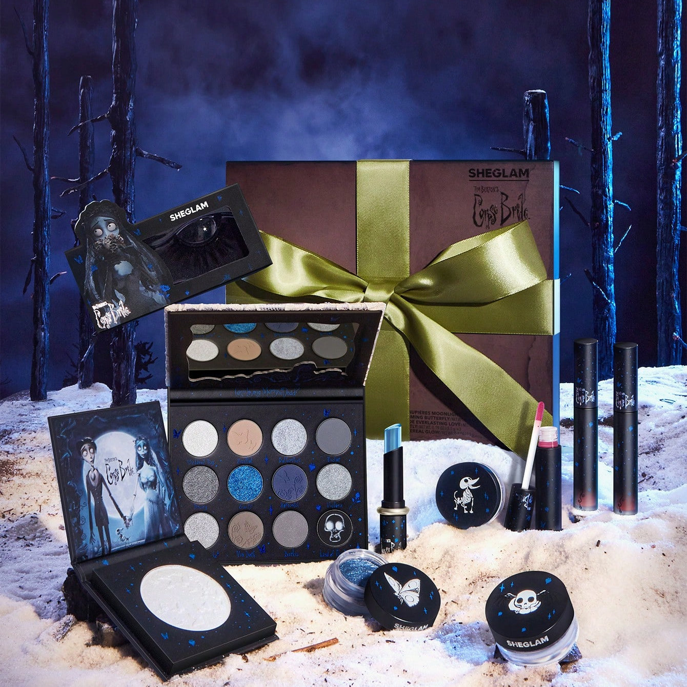 SHEGLAM Corpse Bride Full Makeup Collection Set Long-Wear Waterproof