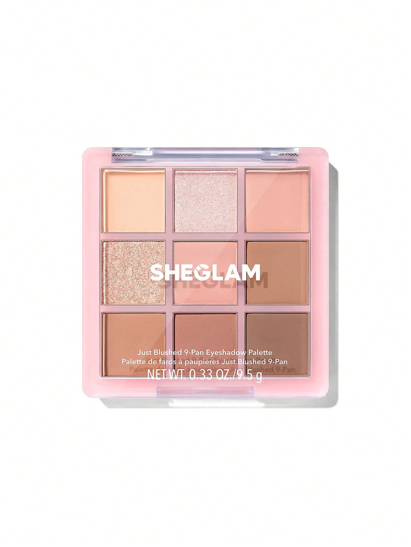SHEGLAM Just Blushed 9‑Pan Eyeshadow Palette Soft Pink Neutrals