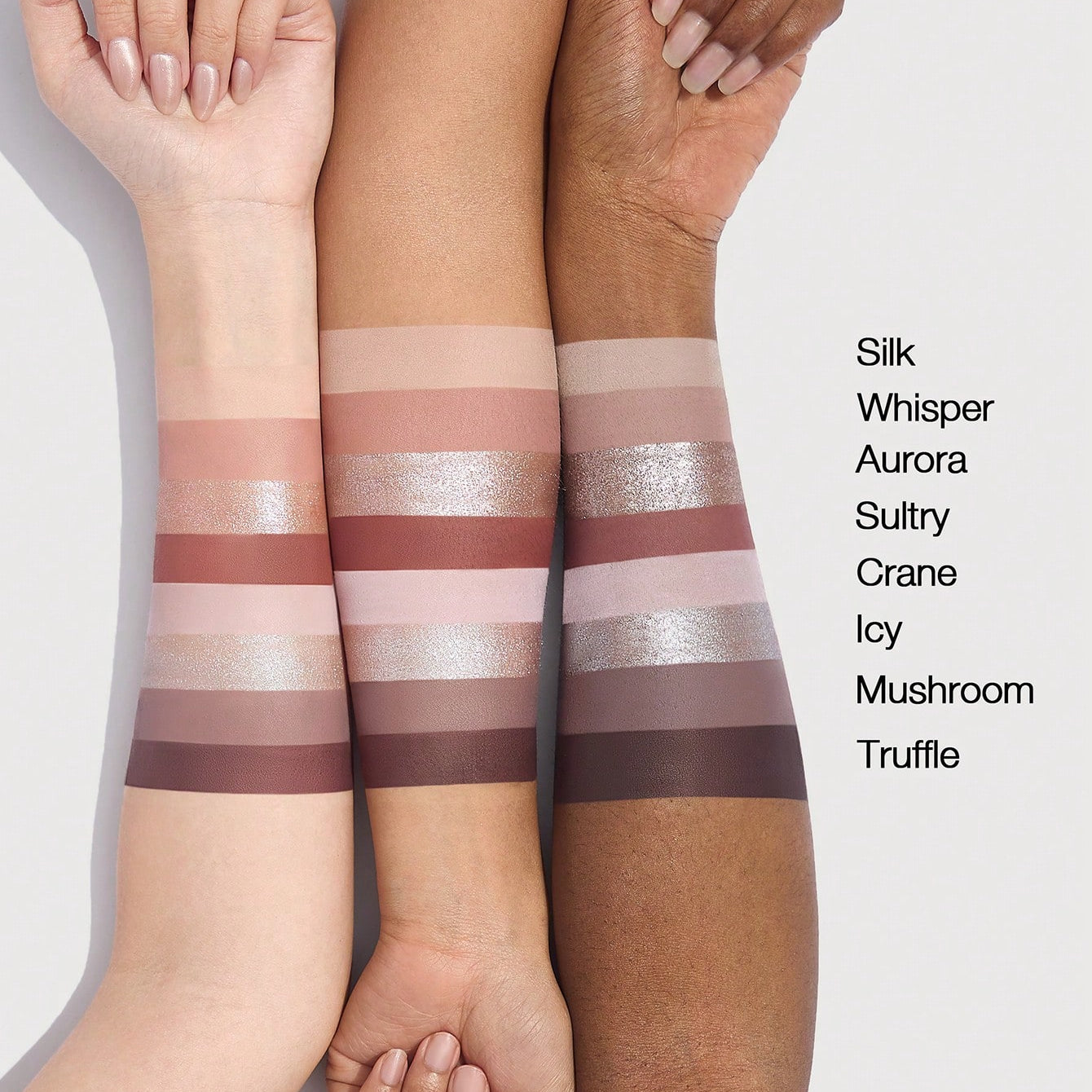 SHEGLAM Glazed Truffle Please 8-Pan Eyeshadow Palette Multicolor