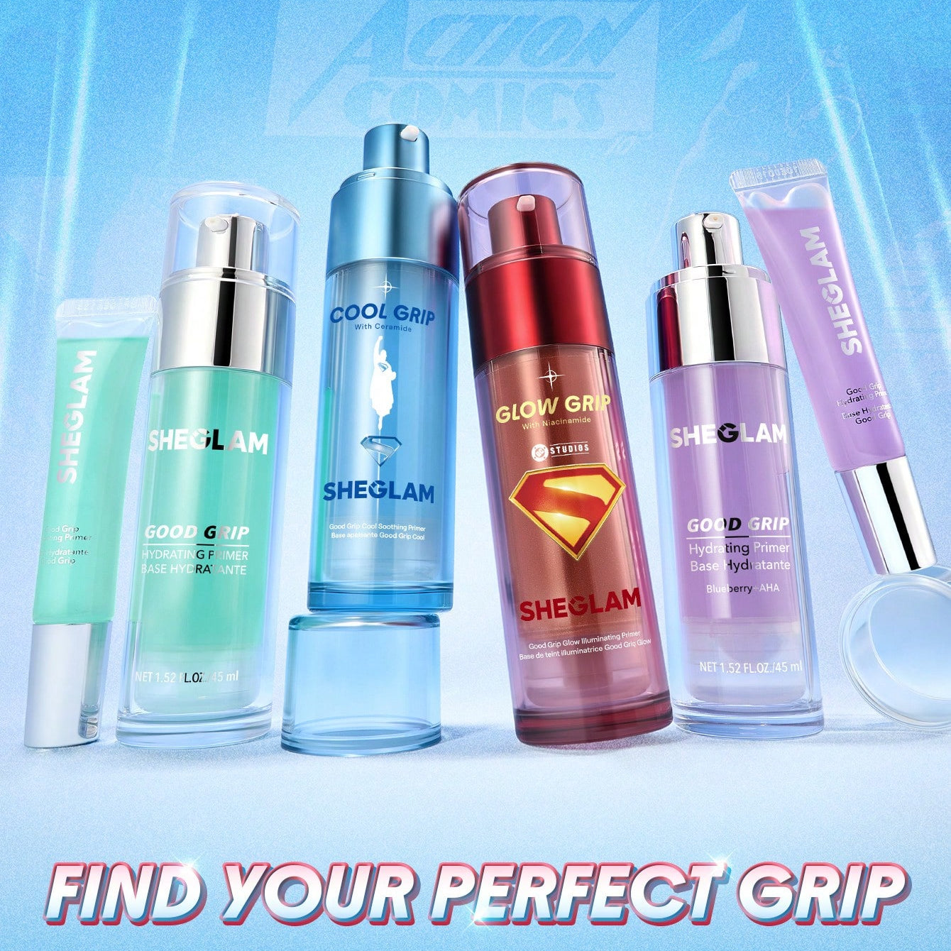 SHEGLAM Good Grip Cool Soothing Primer with Hydrating Long-Lasting Hold