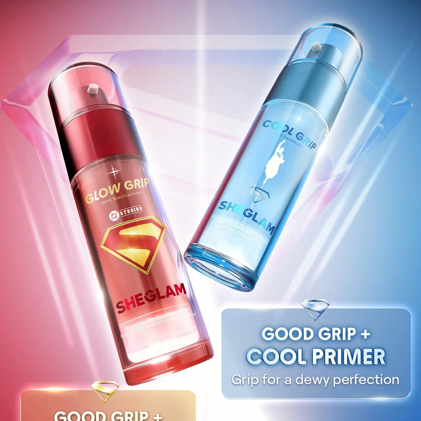 SHEGLAM Good Grip Glow Illuminating Primer Gold Radiance