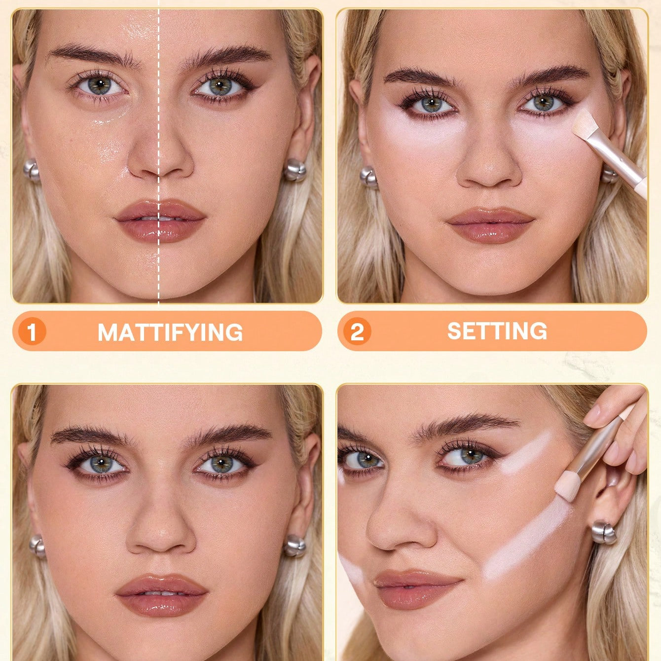 SHEGLAM Insta-Ready Ultra-Fine Blur and Lift Setting Powder Duo