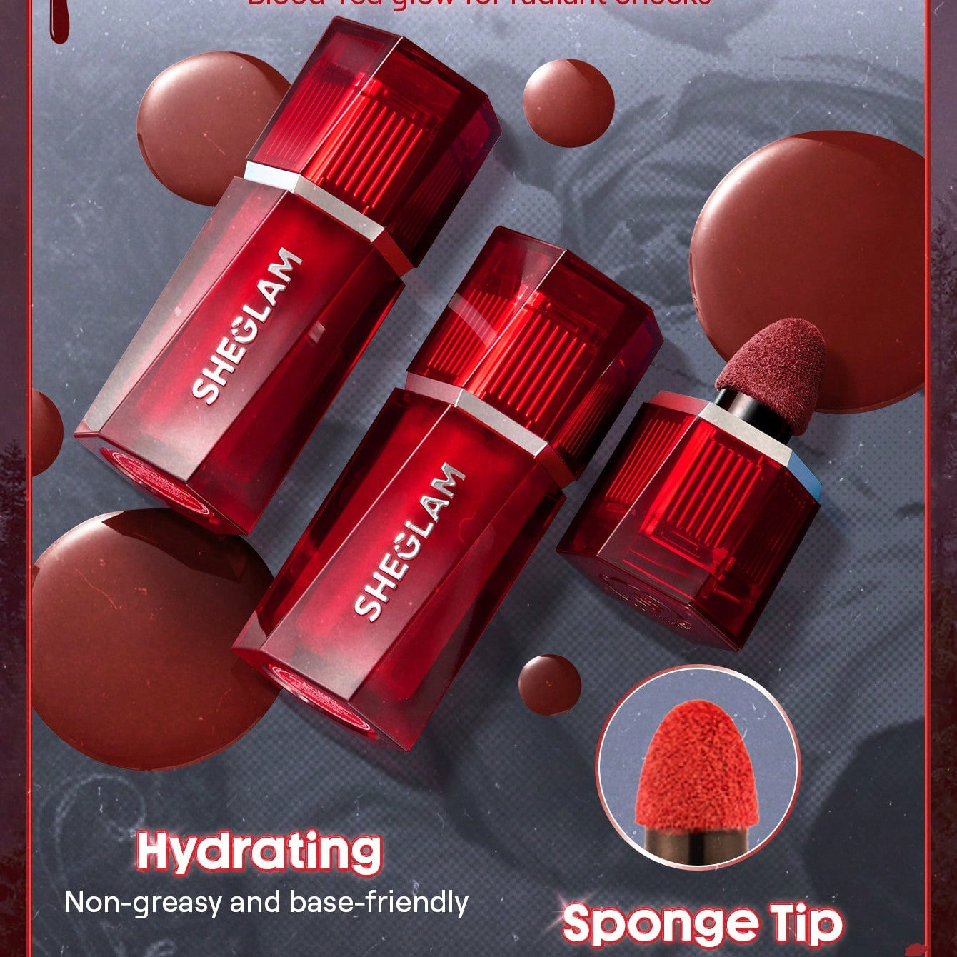 SHEGLAM Forbidden Love Liquid Blush Vitality Hydrating Buildable Formula