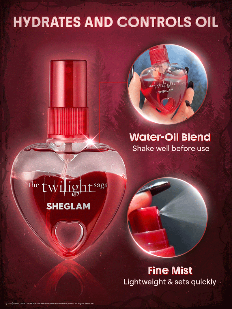 SHEGLAM Twilight Saga Forever Setting Spray Long‑Hold Mist