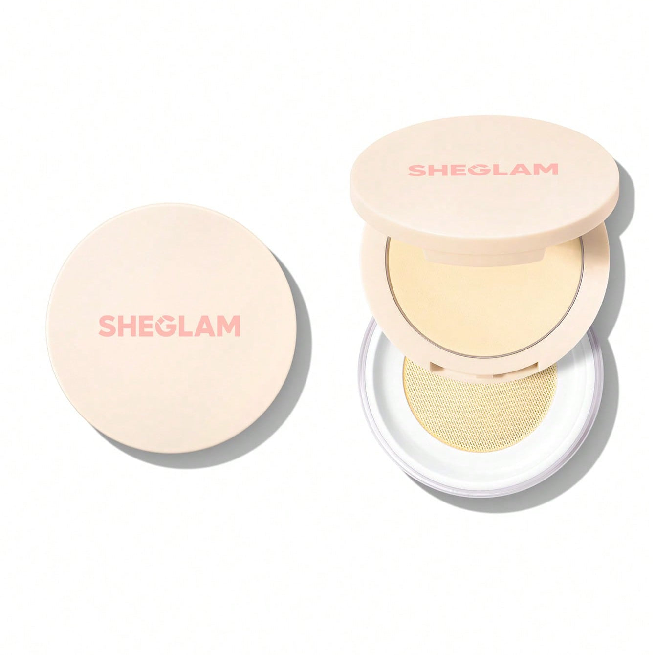 SHEGLAM Insta-Ready Ultra-Fine Blur & Lift Setting Powder Duo Banana