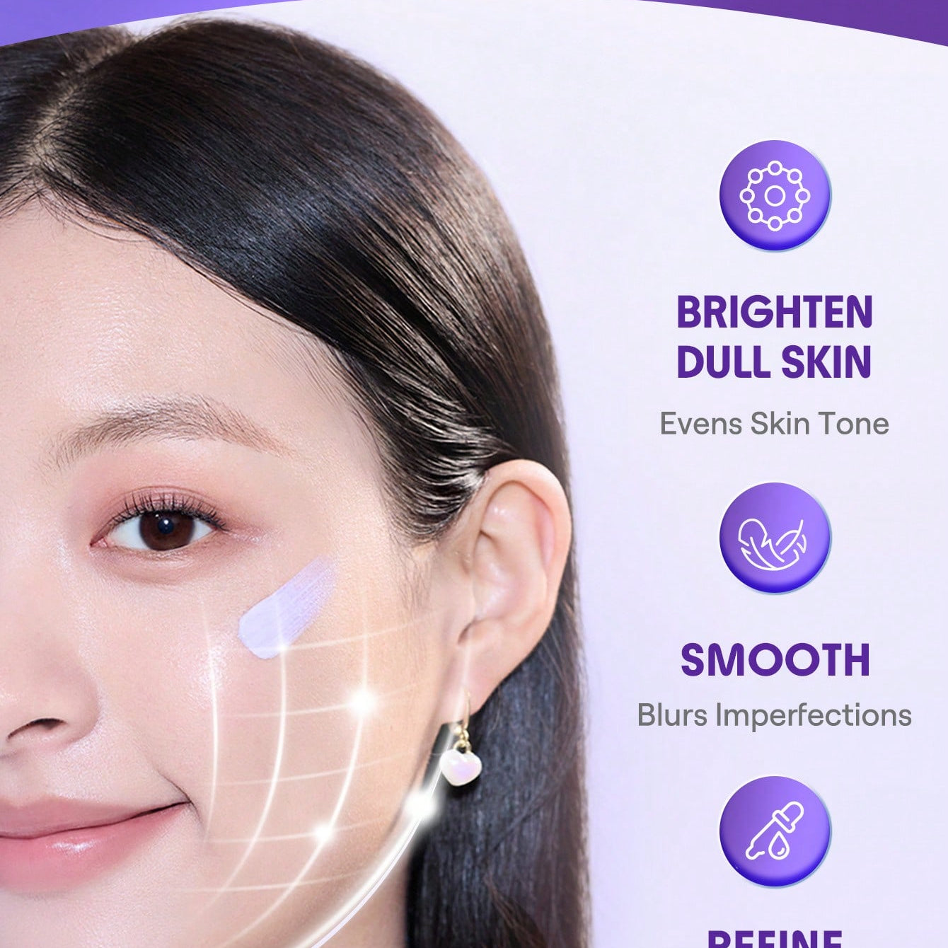 SHEGLAM Even Better Colour-Correcting Primer Purple for Brightening