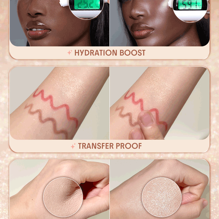 SHEGLAM Light Me Up Luminous Setting Spray with Gold