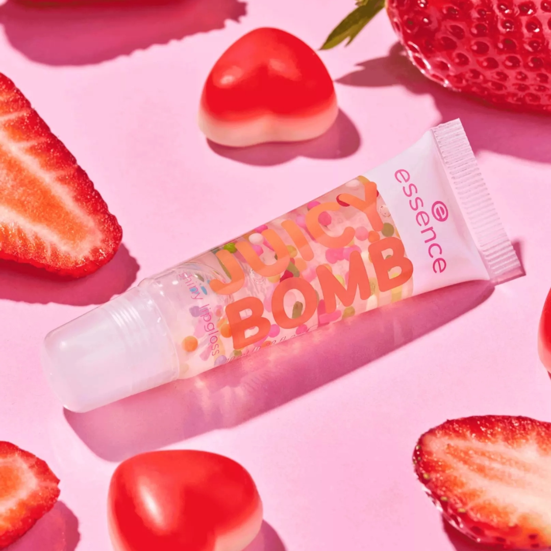 Essence Juicy Bomb Party Shiny Lipgloss — High-Shine Fruity Hydrating Gloss