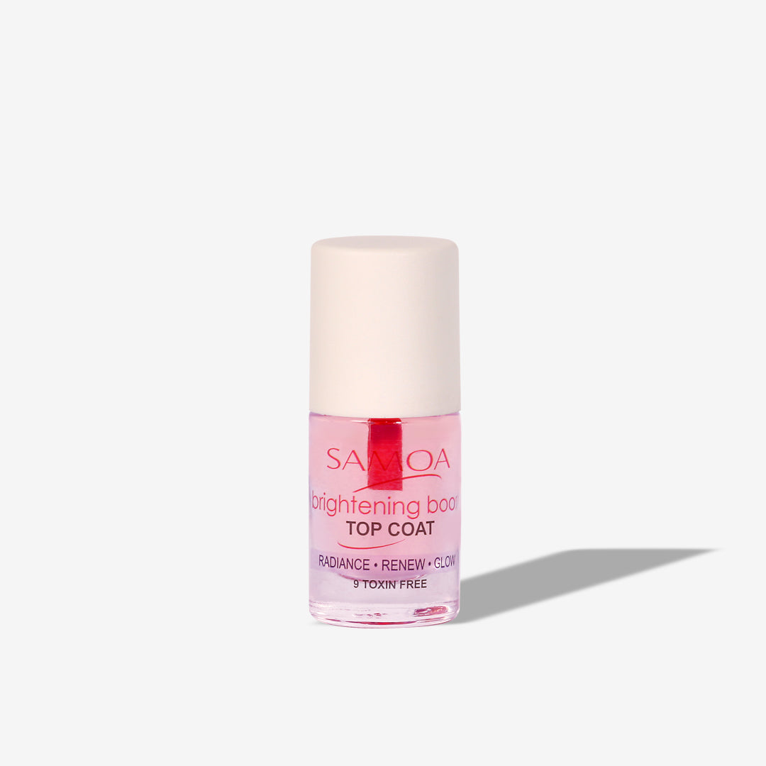Samoa Cosmetics Brightening Boost Nail Top Coat 6ml