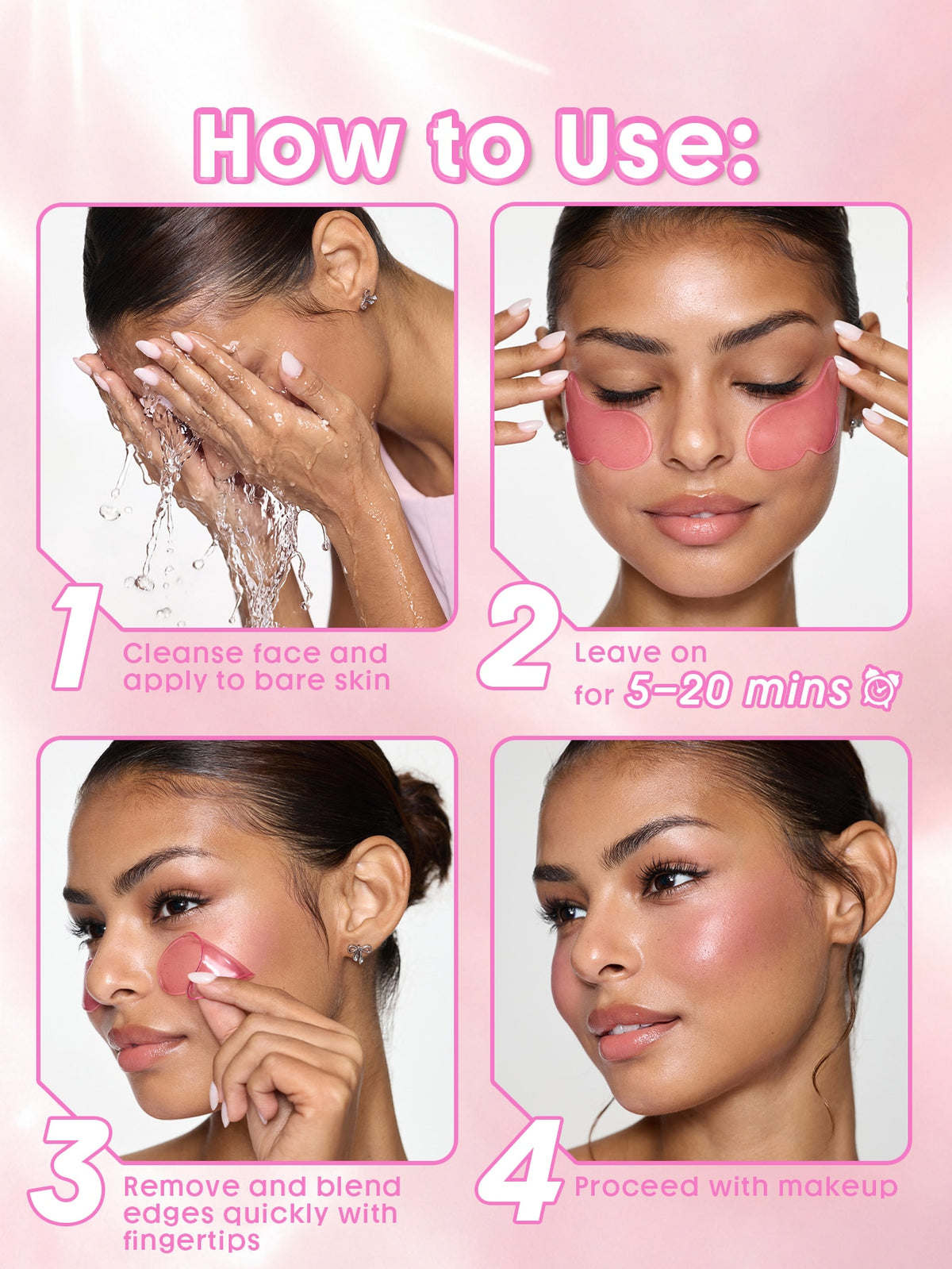 Sheglam Jelly Flush Blush Stain Patches