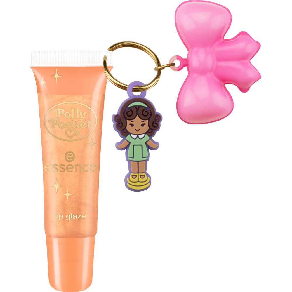 essence Makeup Polly Pocket Lip Glaze – Shimmer, Fruity Keyring