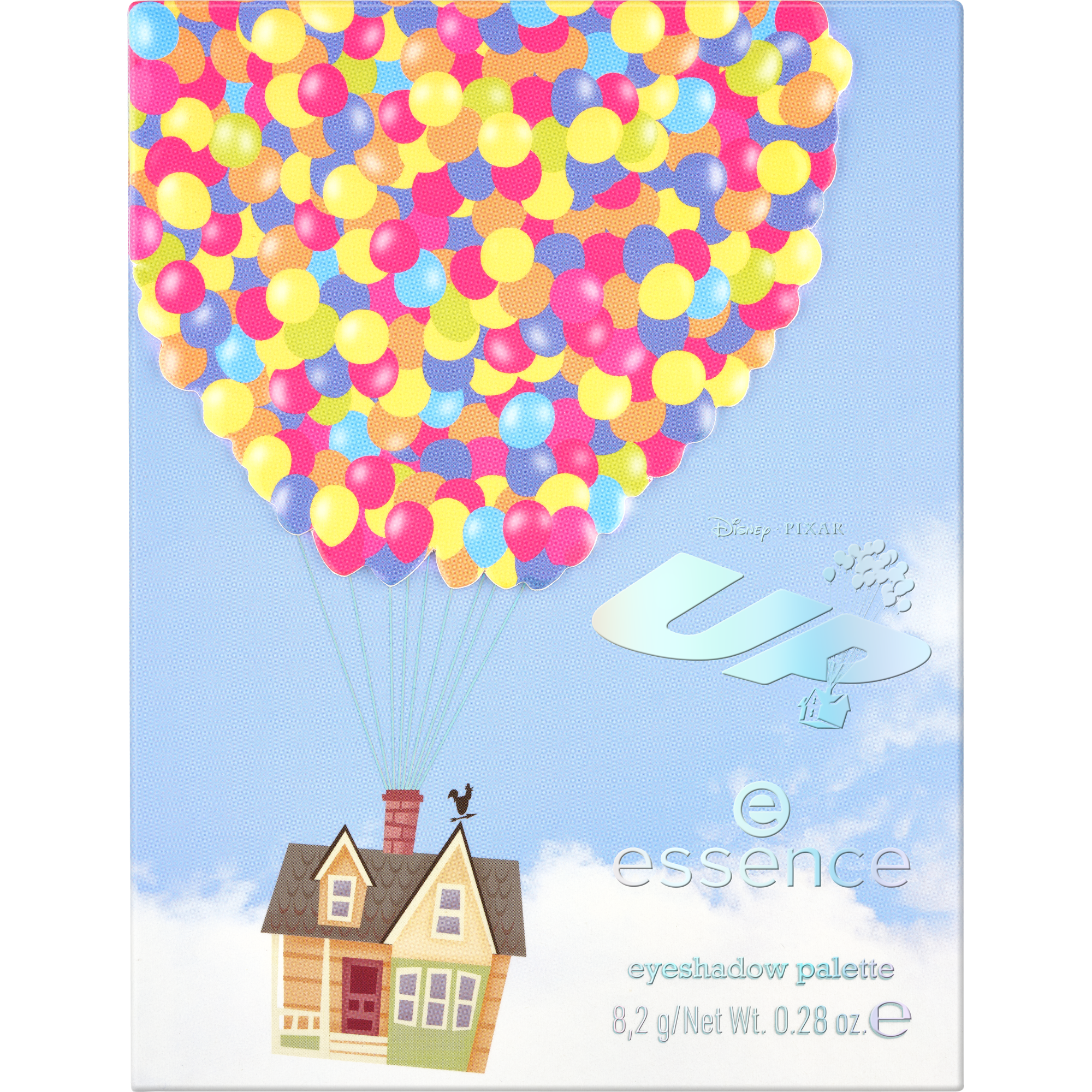 Essence Disney Pixar Up Eyeshadow Palette 12 Shades Matte Shimmery Metallic