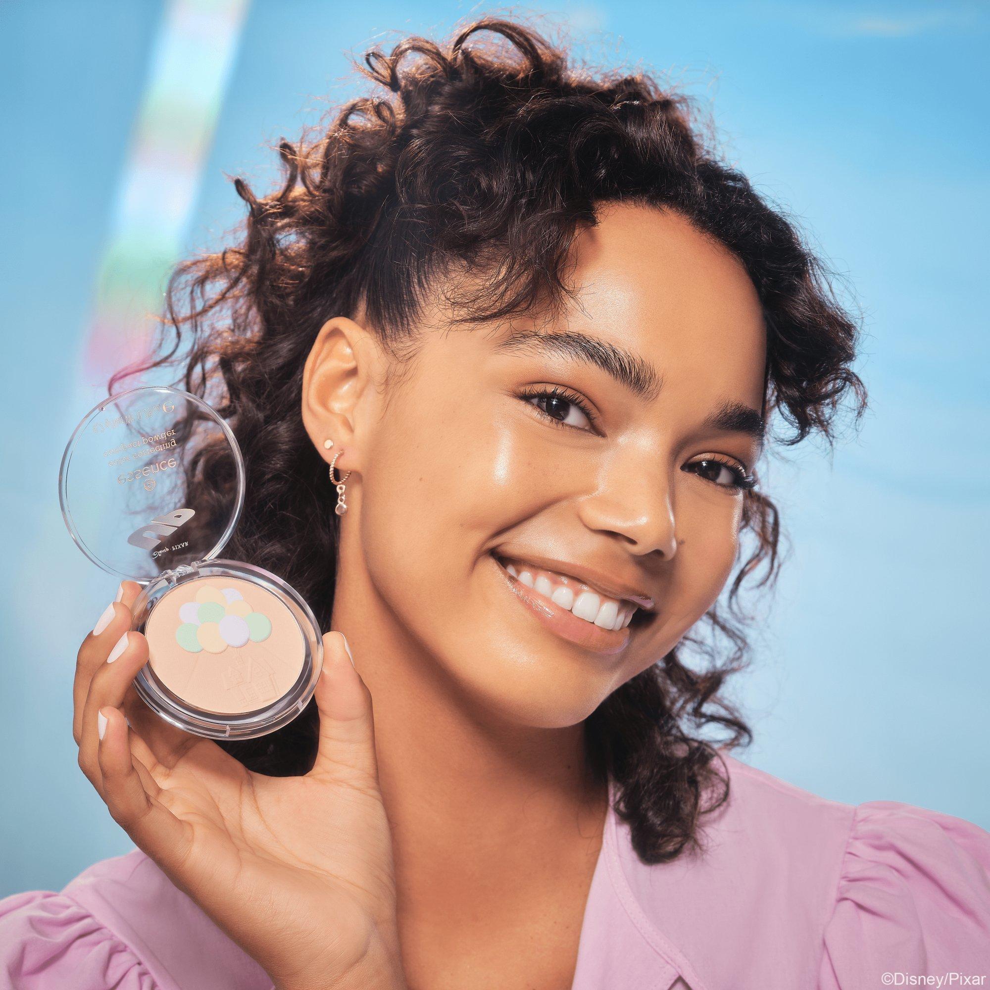 Essence Disney Pixar Up Colour Correcting Compact Powder with Complexion Enhancing Shades