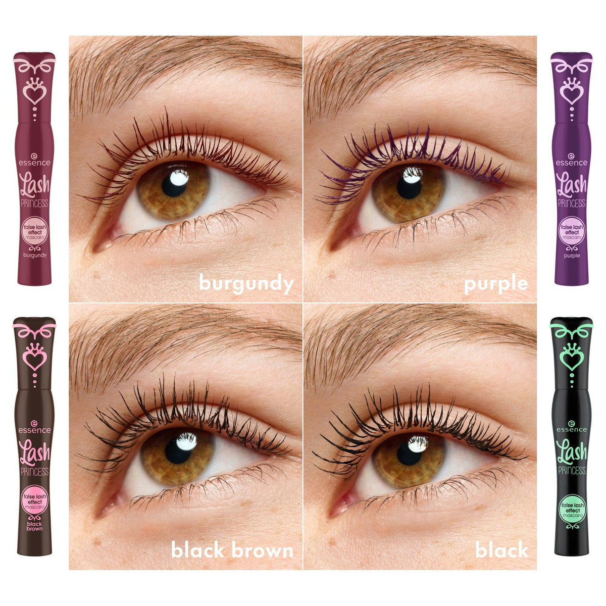 Essence Lash Princess False Lash Effect Mascara Burgundy