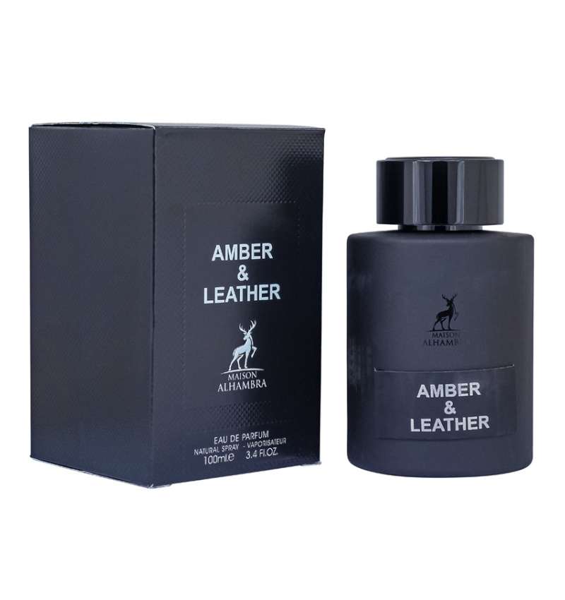 Maison Al Hambra Amber Leather EDP - Rich and Warm Fragrance