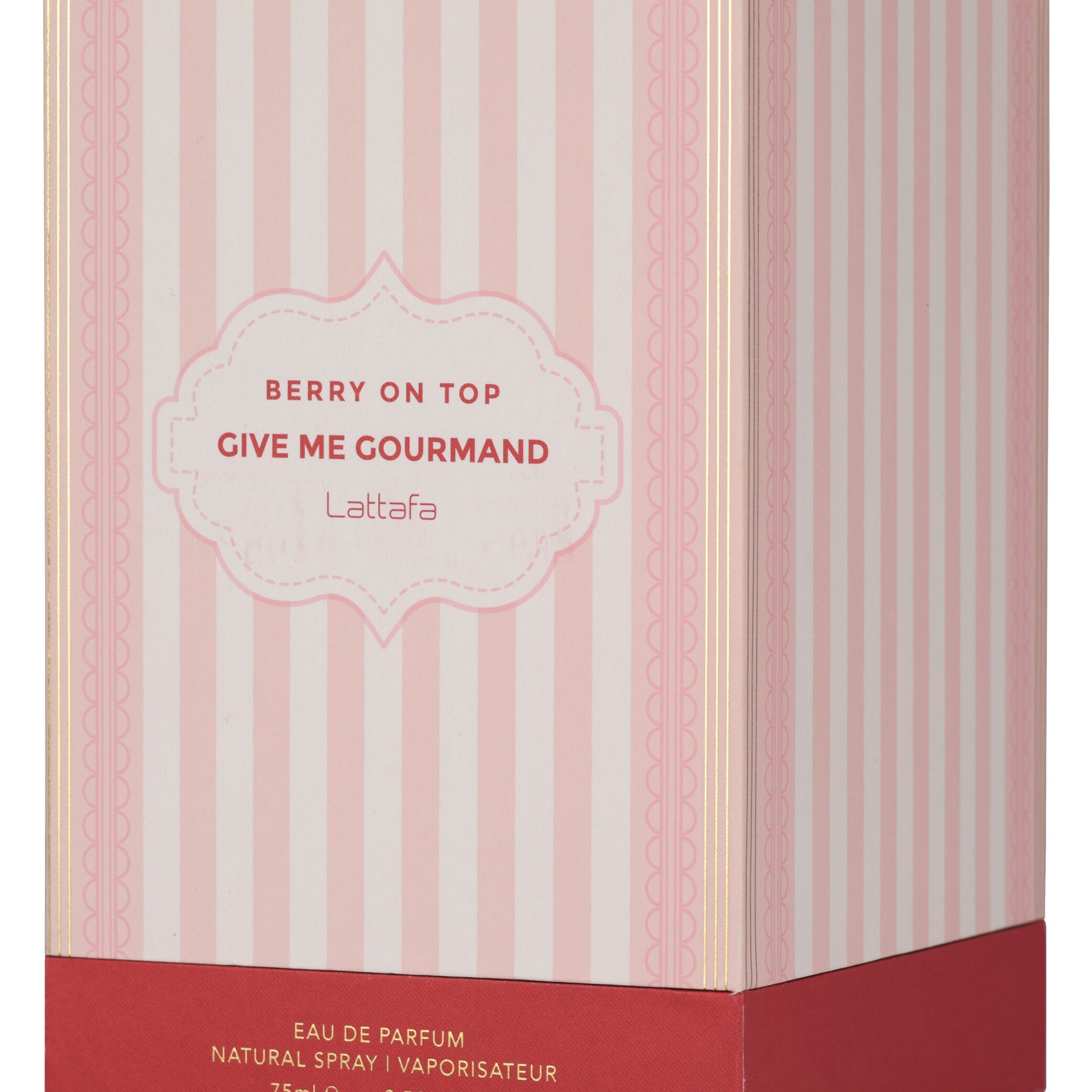 Lattafa Berry On Top 100ml EDP Strawberry Chantilly Cream Vanilla