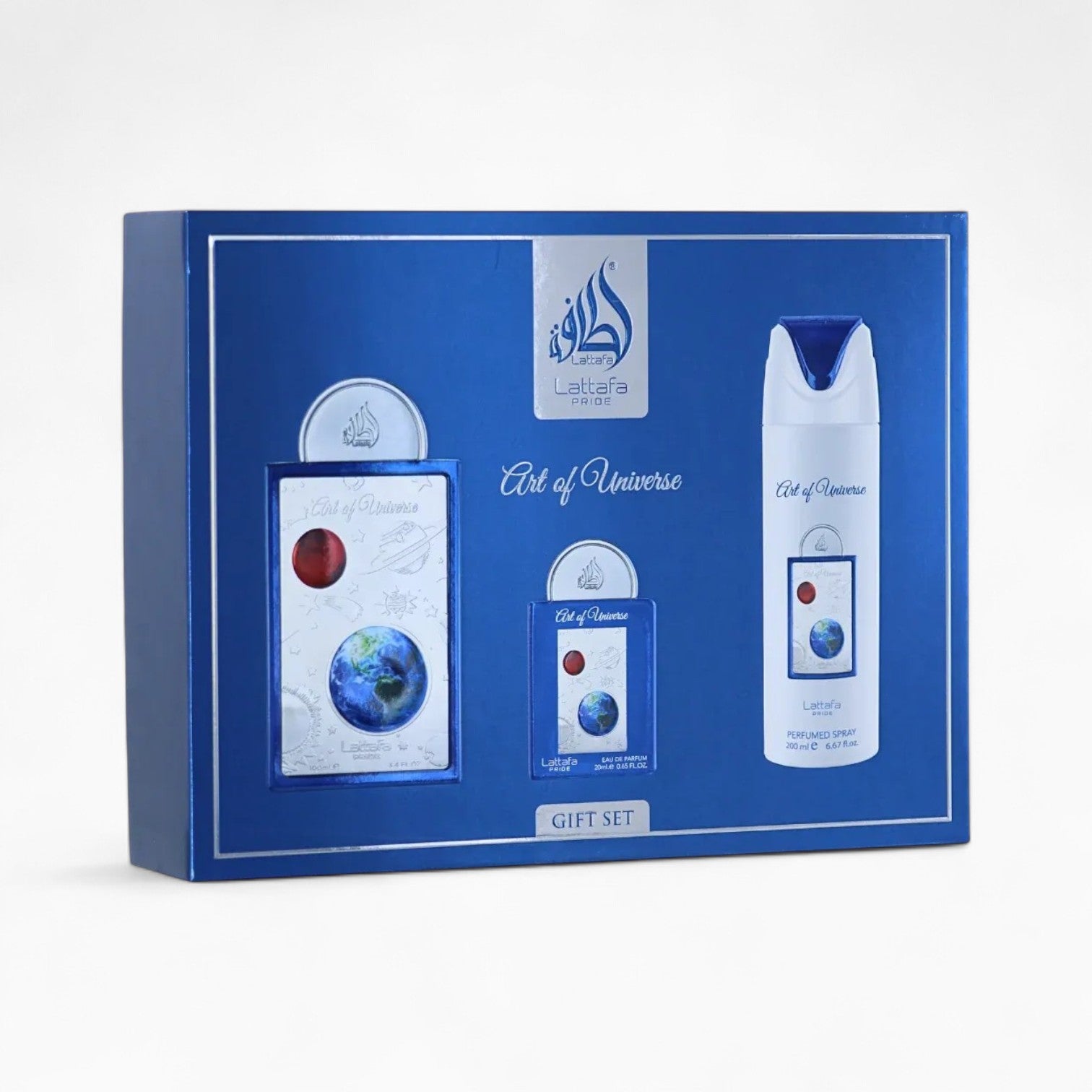 Lattafa Pride Art of Universe 3-Piece Eau de Parfum Gift