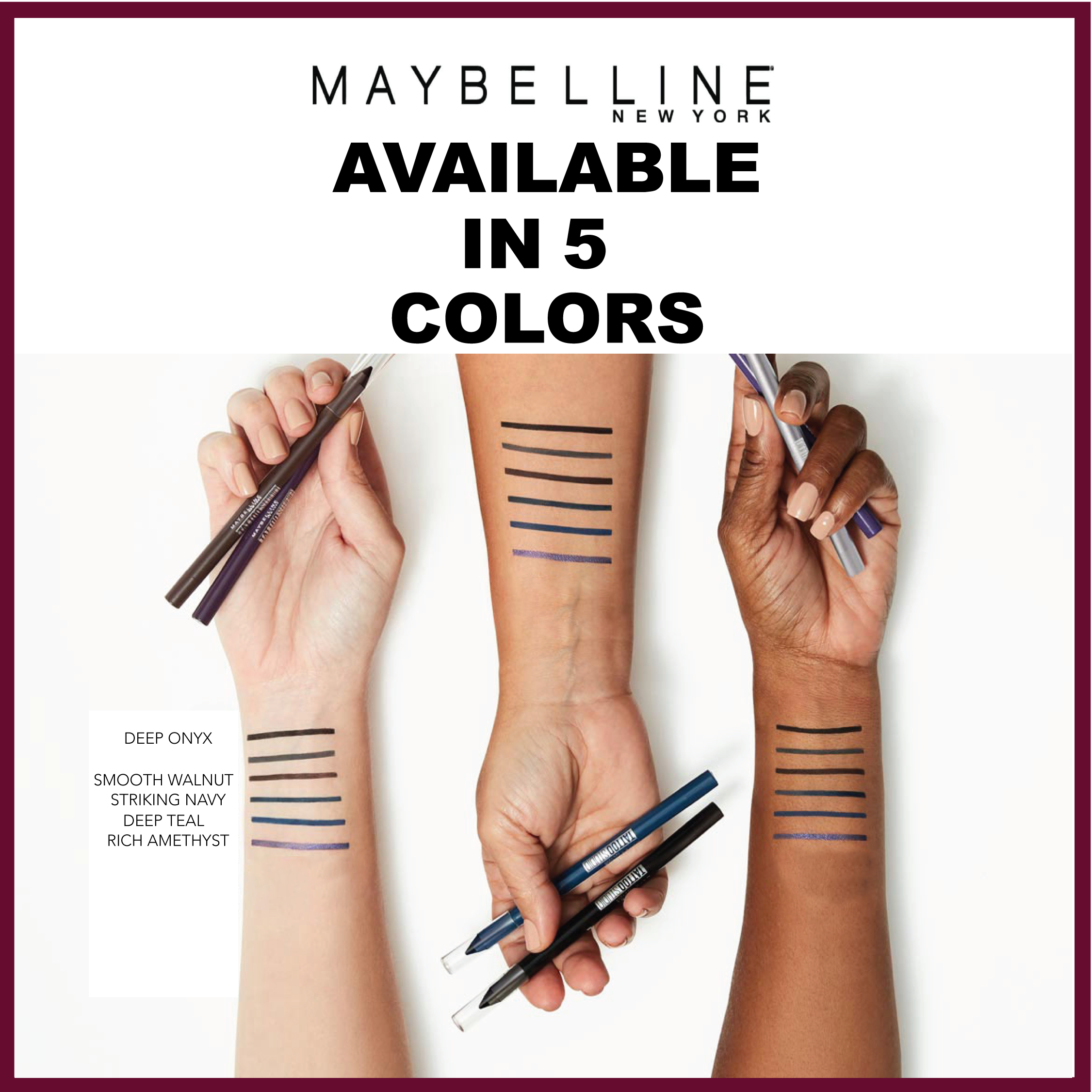 Maybelline Tattoo Gel Eye Pencil Long Lasting