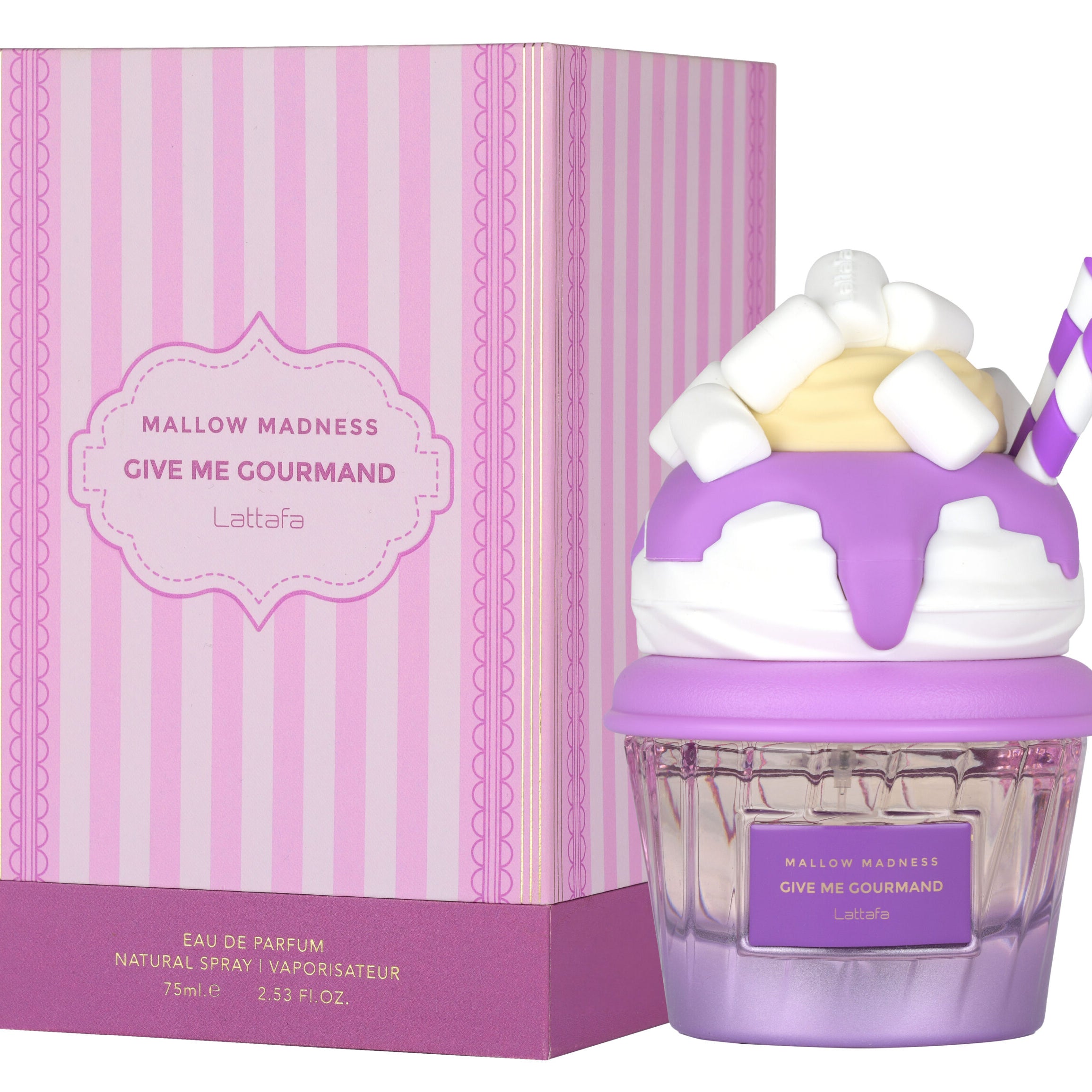 Lattafa Mallow Madness Gourmand Marshmallow Vanilla Cream 100ml EDP