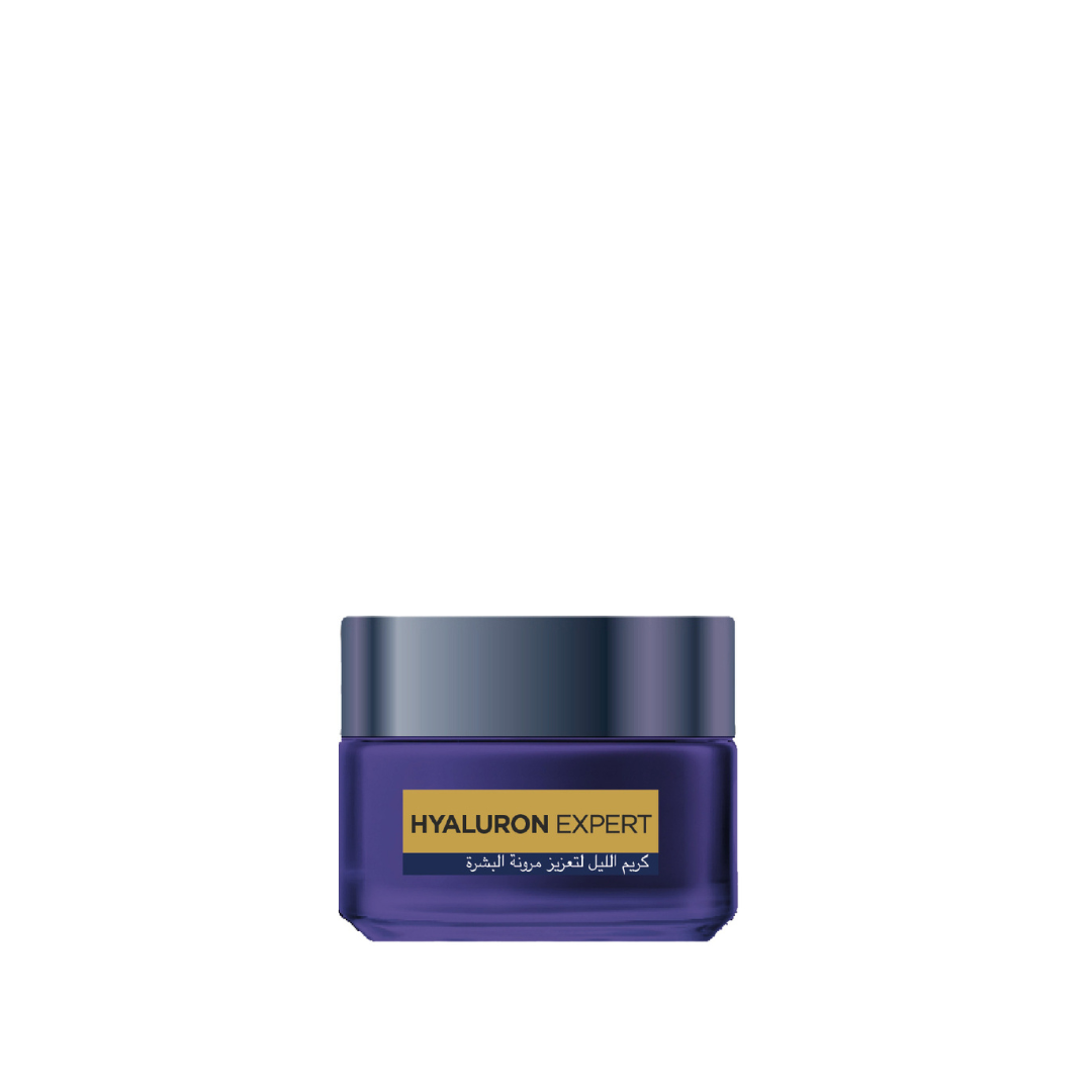 L'Oréal Paris Hyaluron Expert Moisturiser and Plumping Anti-Aging Night Cream with Hyaluronic Acid