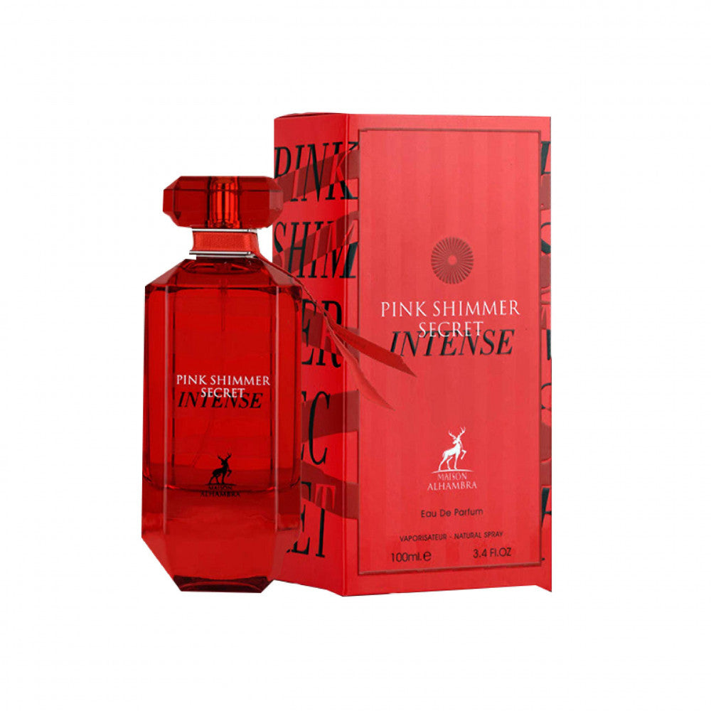 Pink Shimmer Secret Intense: Maison Al Hambra Bombshell Clone