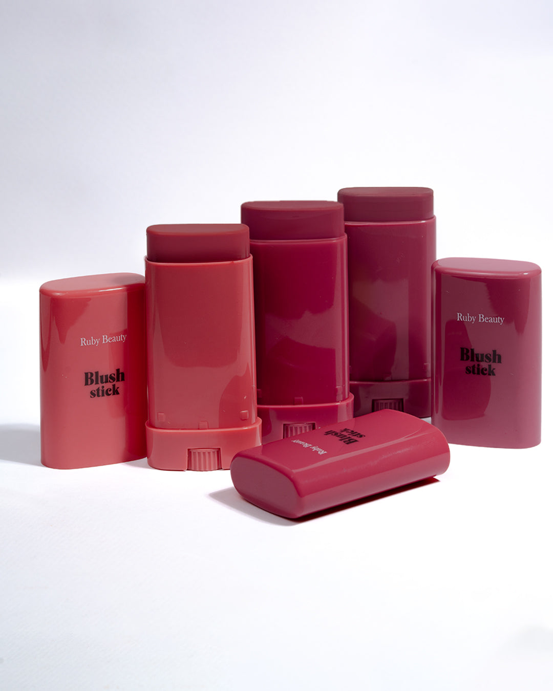 RubyBeautyBU Cream Blush Stick Lightweight Long-Wear Buildable Flush