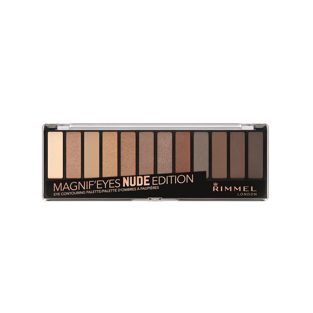 Rimmel Magnif'eyes Eyeshadow Palette: 12 Rich Shades for Bold Eye Looks