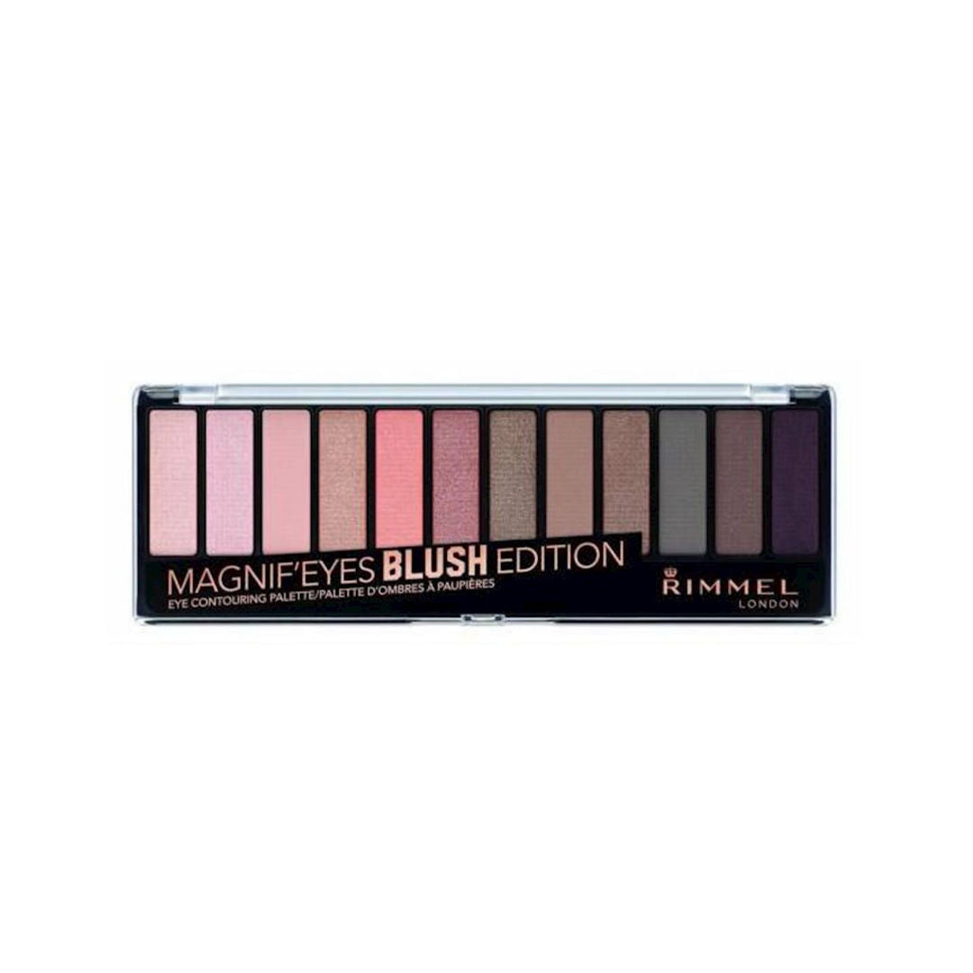 Rimmel Magnif'eyes Eyeshadow Palette: 12 Rich Shades for Bold Eye Looks