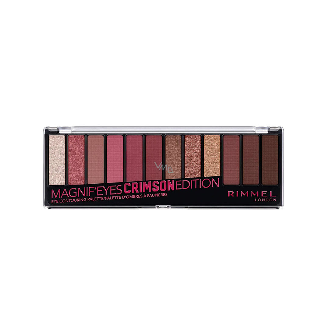Rimmel Magnif'eyes Eyeshadow Palette: 12 Rich Shades for Bold Eye Looks