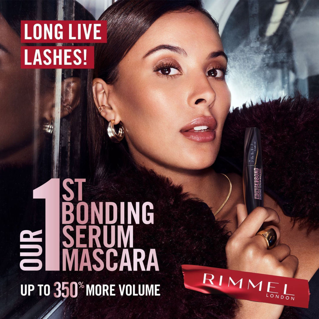 Rimmel Wonder'Bond Mascara Black: Ultimate Length, Volume & Strong Bond