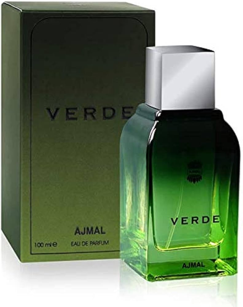 Verde Ajmal Eau de Parfum — Spicy Woody Leather Masculine 100ml
