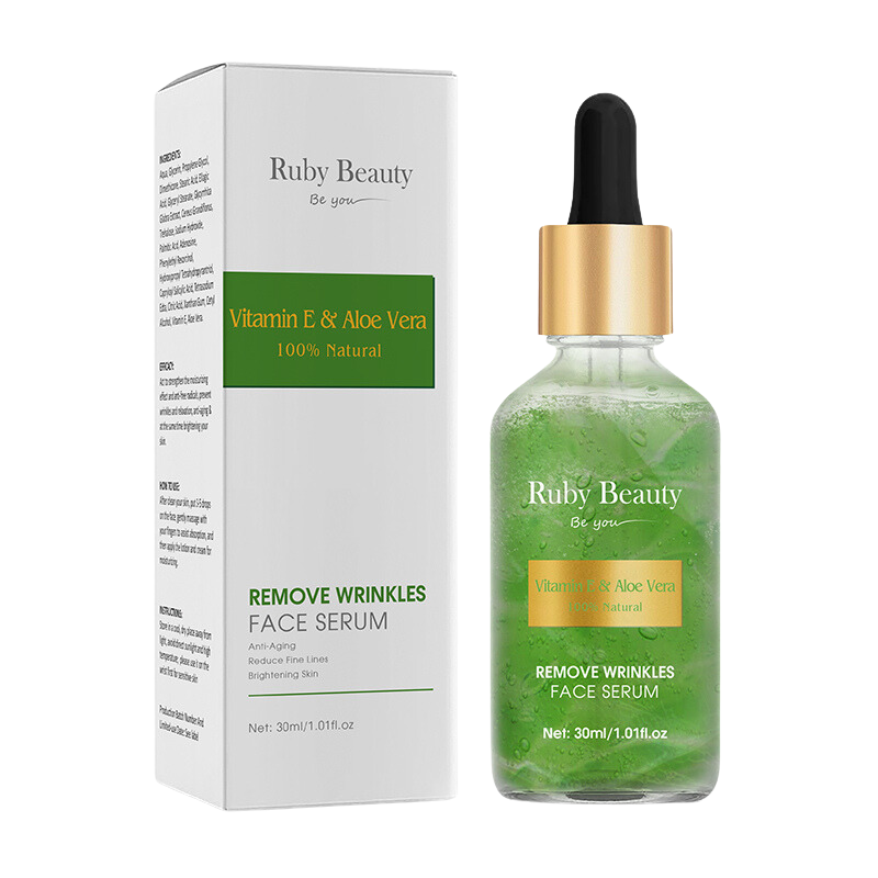 Ruby Beauty Remove Wrinkles Face Serum Vitamin E Aloe Vera