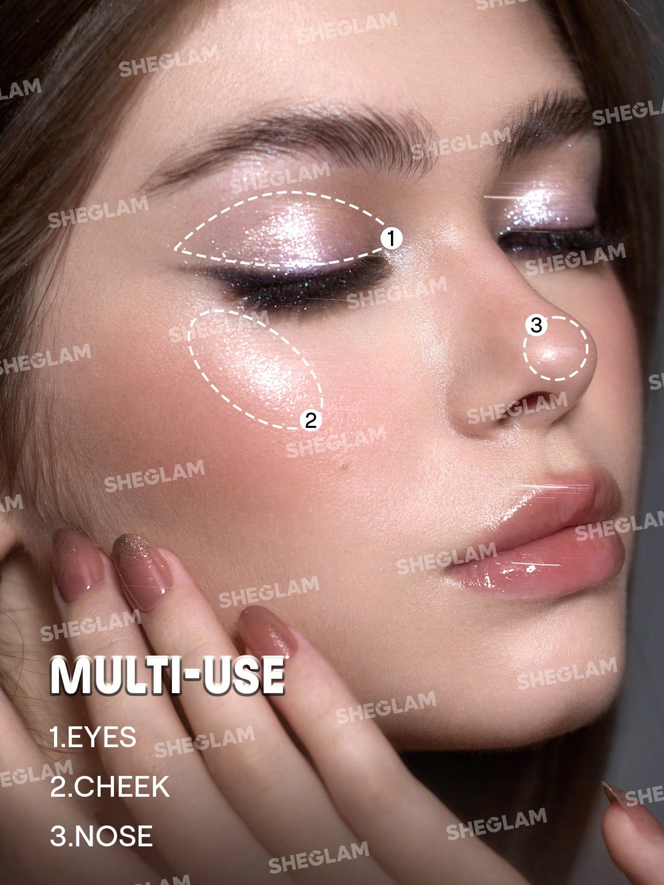 SHEGLAM Enigma Sparkly Eyeshadow Such A Prize Diamond Glitter