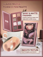 SHEGLAM Glazed Truffle Please 8-Pan Eyeshadow Palette Multicolor