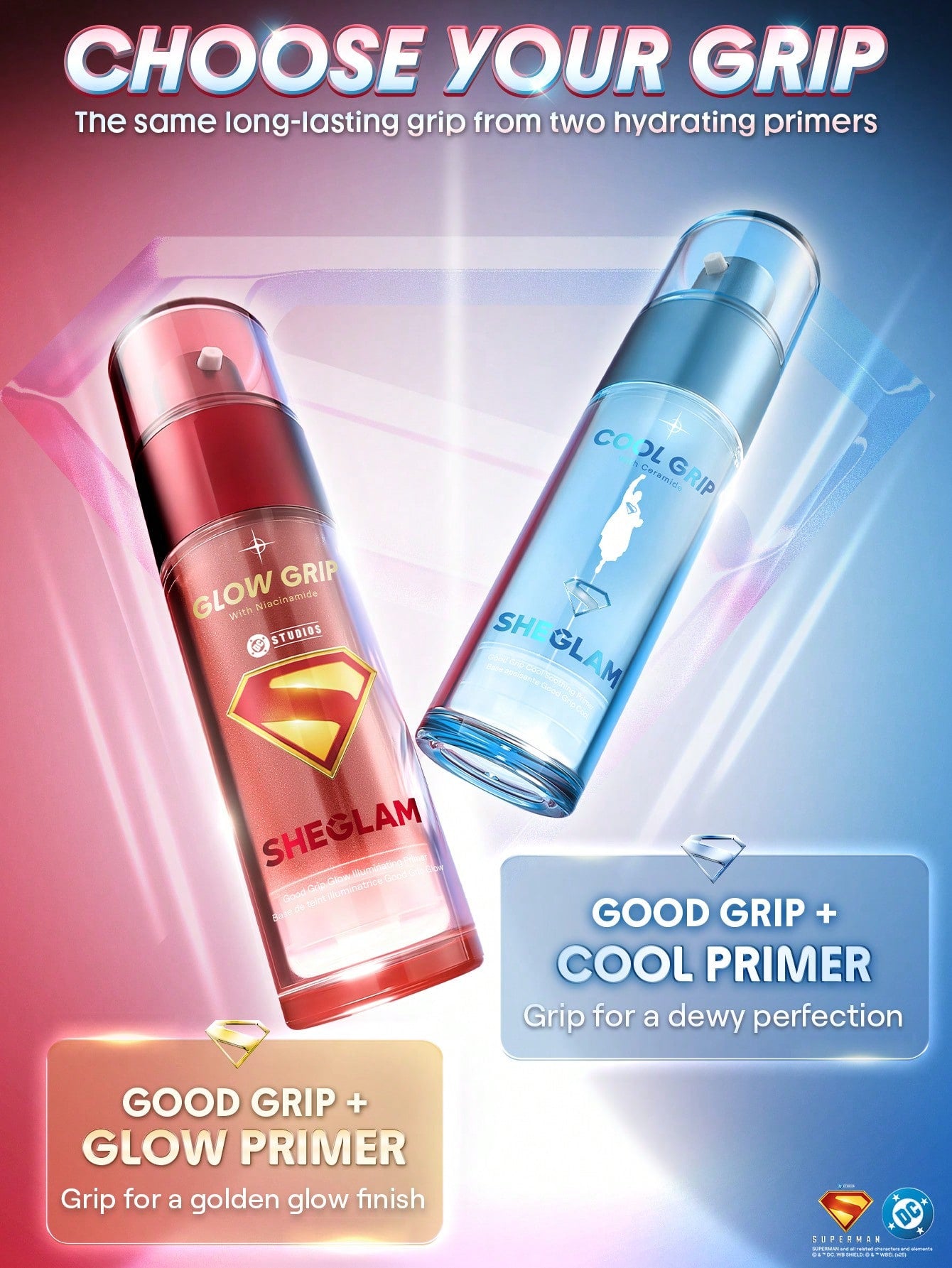 SHEGLAM Good Grip Cool Soothing Primer with Hydrating Long-Lasting Hold