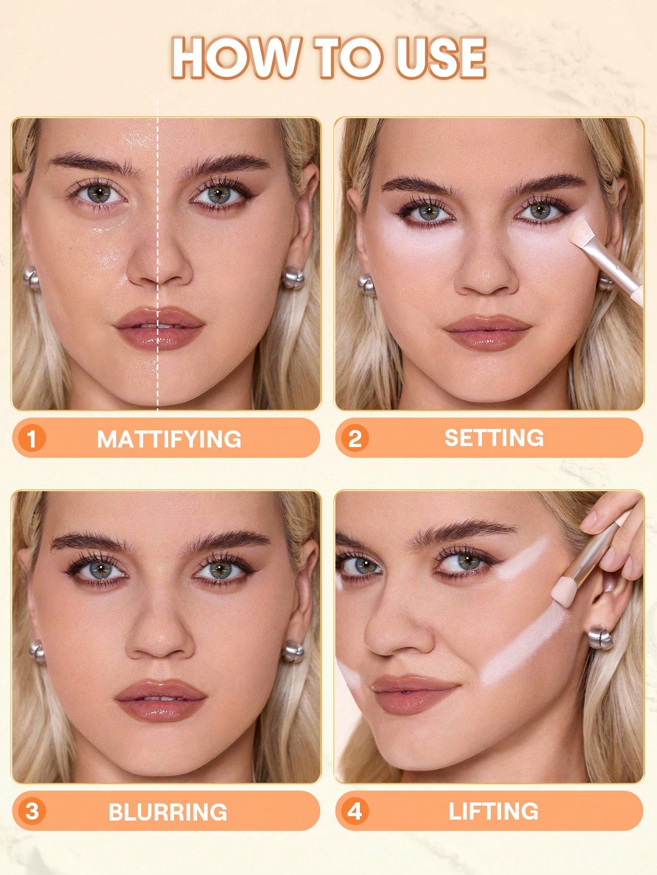 SHEGLAM Insta-Ready Ultra-Fine Blur and Lift Setting Powder Duo