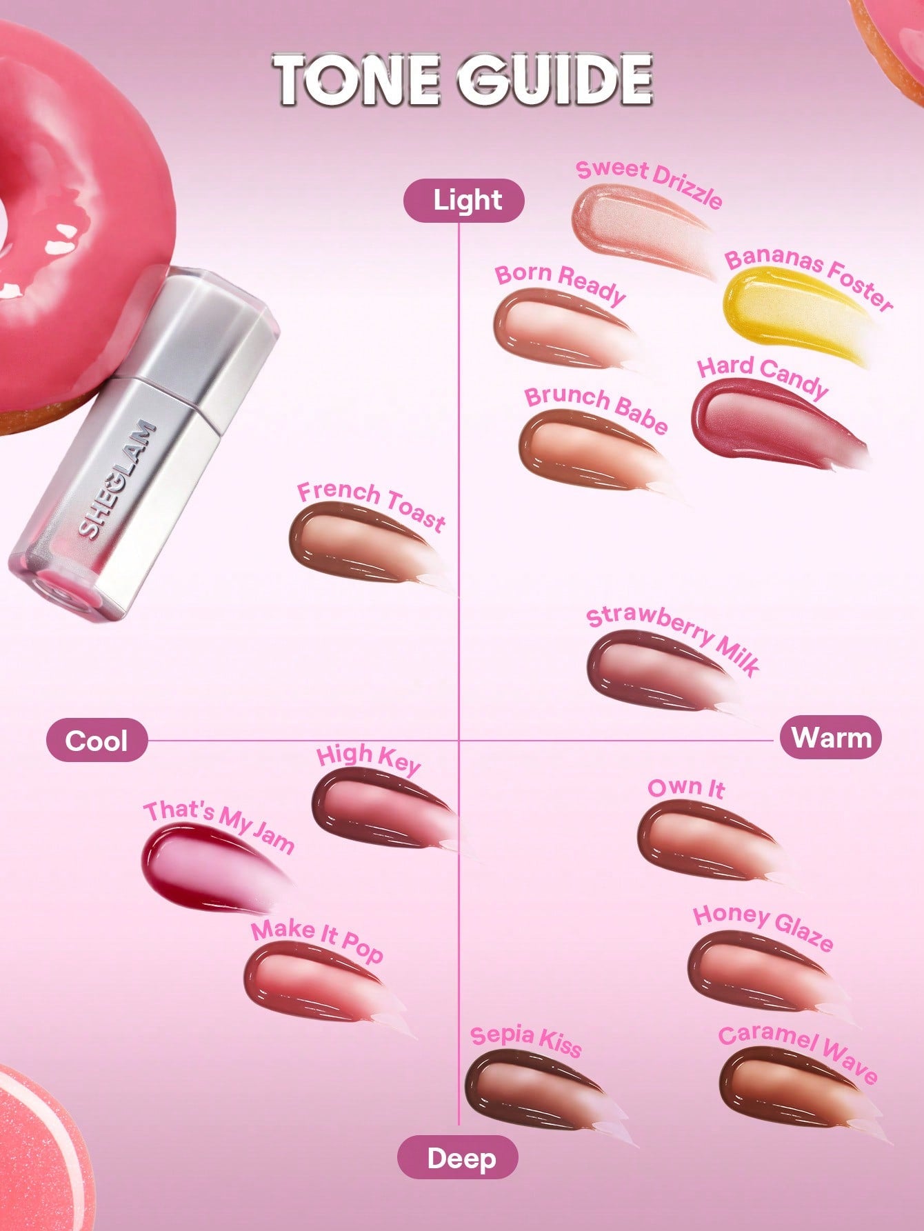 SHEGLAM Glass Lock Air Gloss for High-Shine Hydrating Lips