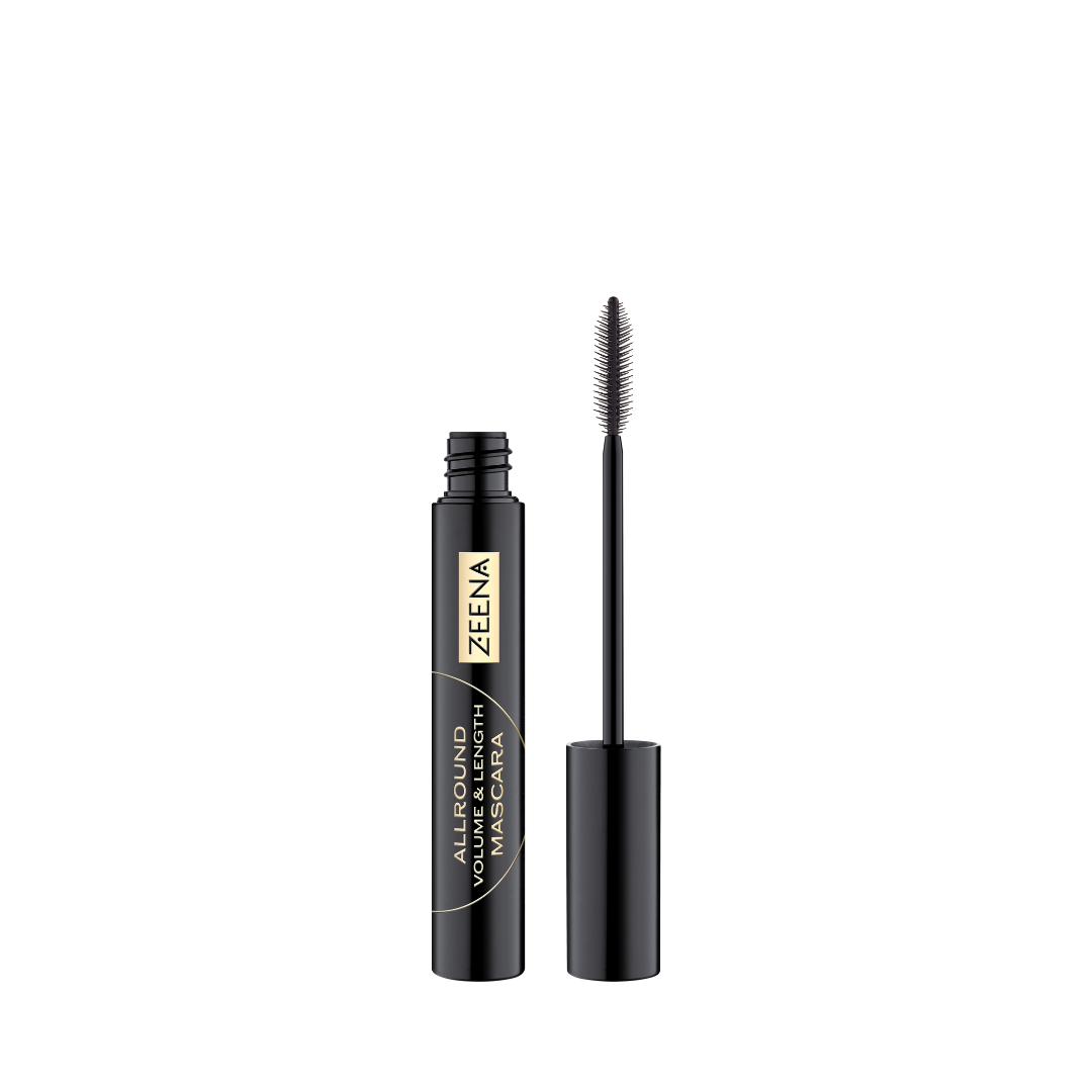 Zeena Allround Volume & Length Mascara Extreme Black Full Bodied Texture