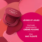 Bourjois Macaron Melt Lip & Cheek Flush Cream-to-Powder Blush