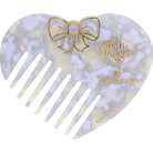 essence Polly Pocket Wide-Tooth Heart Comb Gentle Detangling Compact Travel