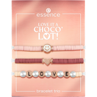 essence LOVE IT A CHOCO' LOT! Bracelet Trio with Charms