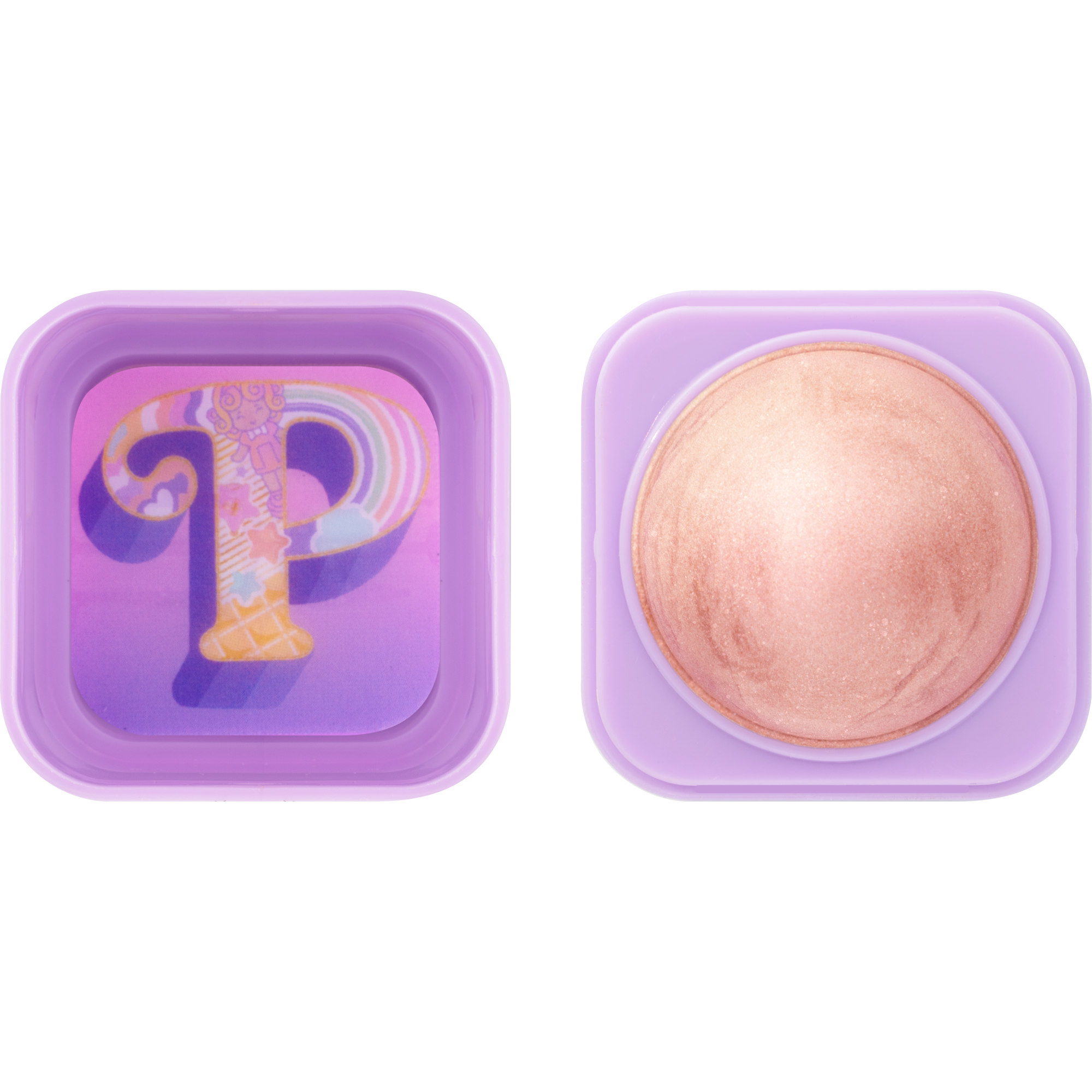 essence Polly Pocket Highlighter Compact Cream-to-Powder Luminous Glow