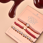 essence LOVE IT A CHOCO' LOT! Bracelet Trio with Charms