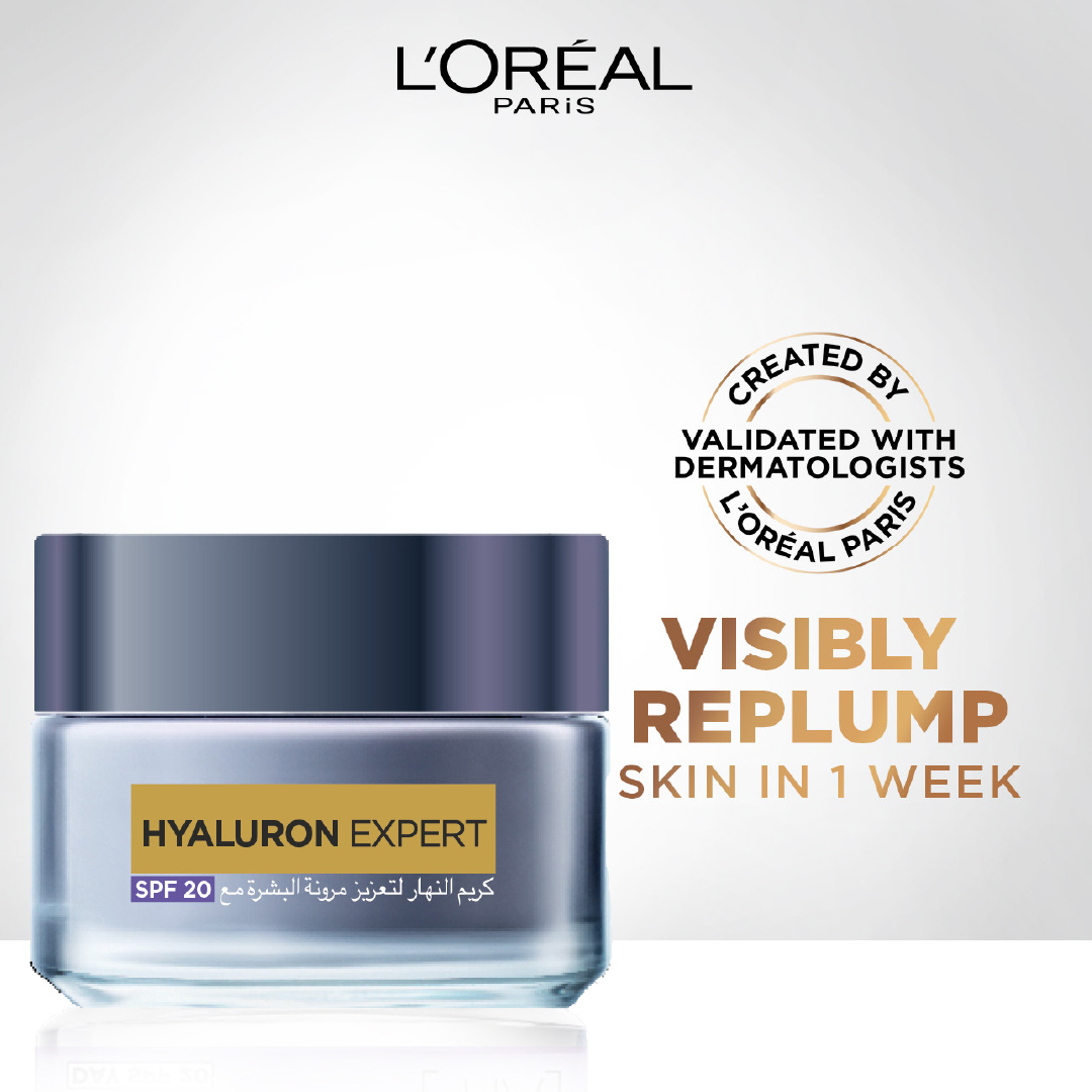 L'Oréal Paris Hyaluron Expert Moisturiser Plumping Anti-Aging Day Cream