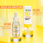 Garnier Super UV Invisible Serum SPF 50+ Sunscreen 30ml - High Protection